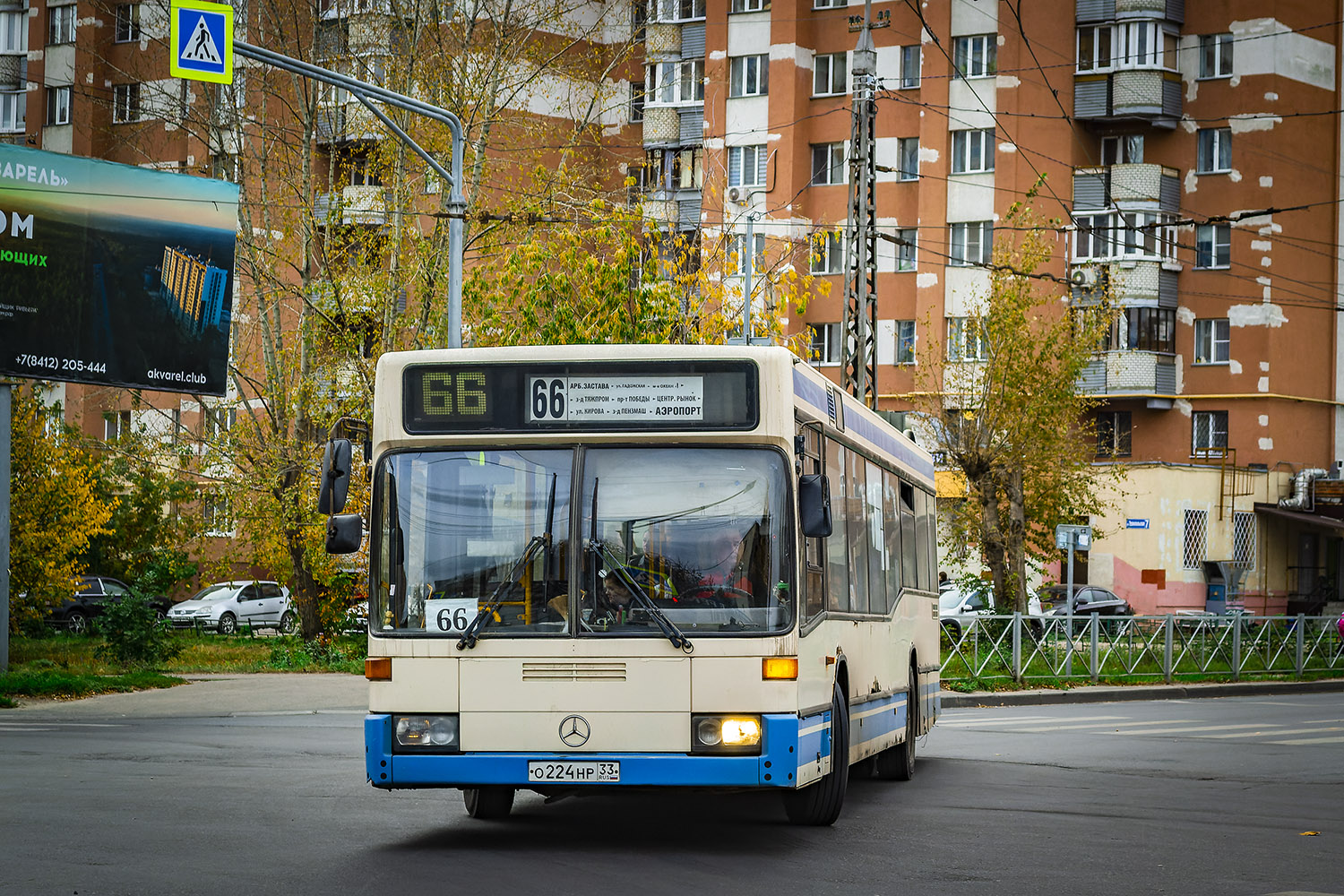 Penza, Mercedes-Benz O405N2 No. О 224 НР 33