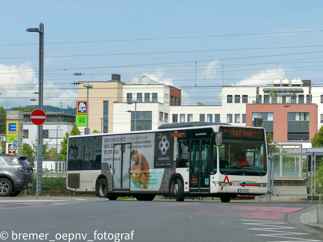 Aschaffenburg, Mercedes-Benz O530 Citaro Facelift # 172