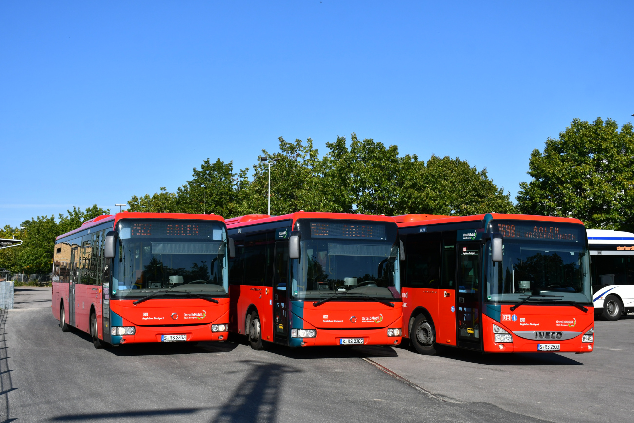 Швебиш-Халль, Irisbus Crossway LE 12M № S-RS 2303; Швебиш-Халль, Irisbus Crossway LE 12M № S-RS 2305; Швебиш-Халль, IVECO Crossway LE Line 12M № S-RS 2503