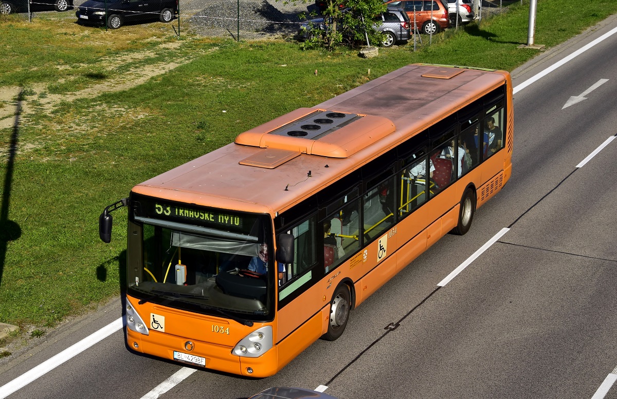 Bratislava, Irisbus Citelis 12M # 1034