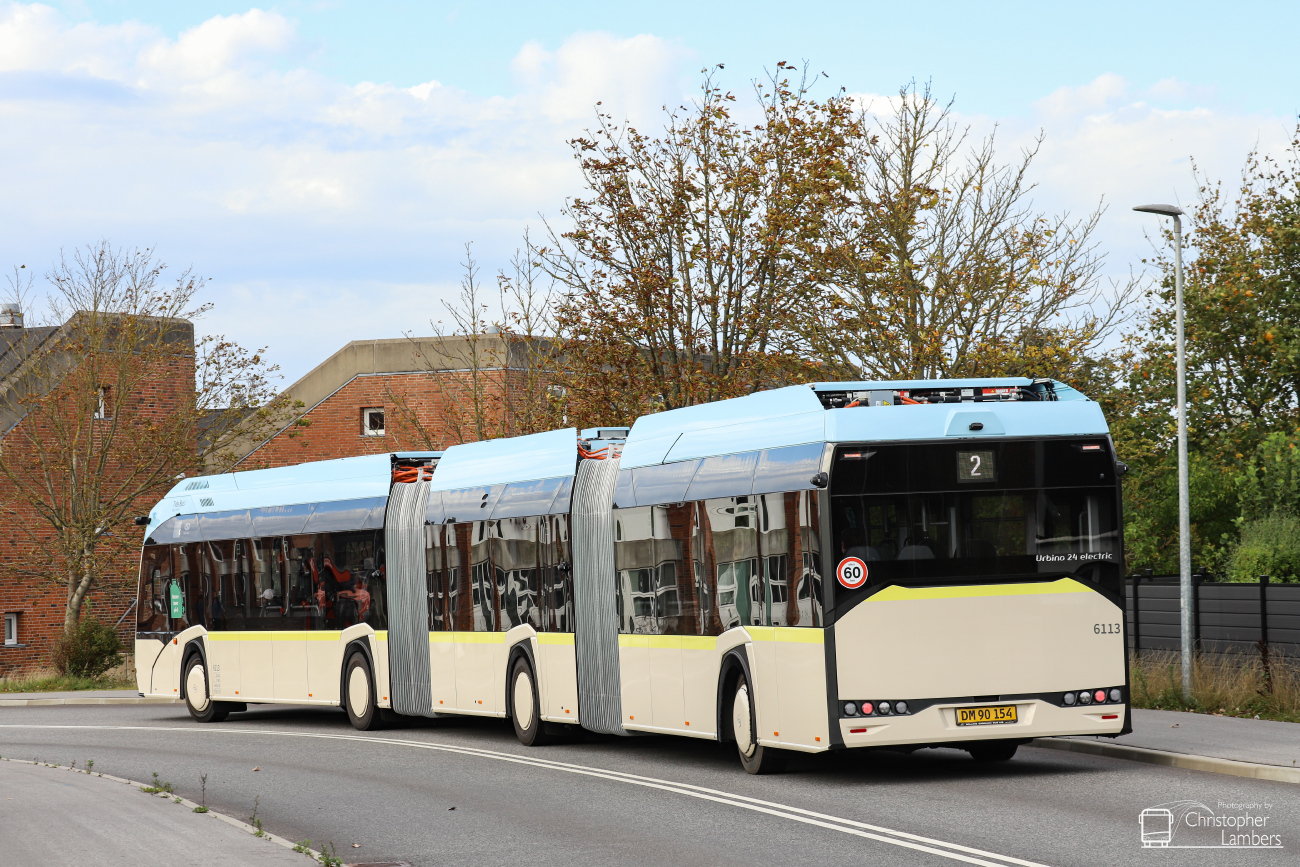 Aalborg, Solaris Urbino IV 24 electric MetroStyle No. 6113