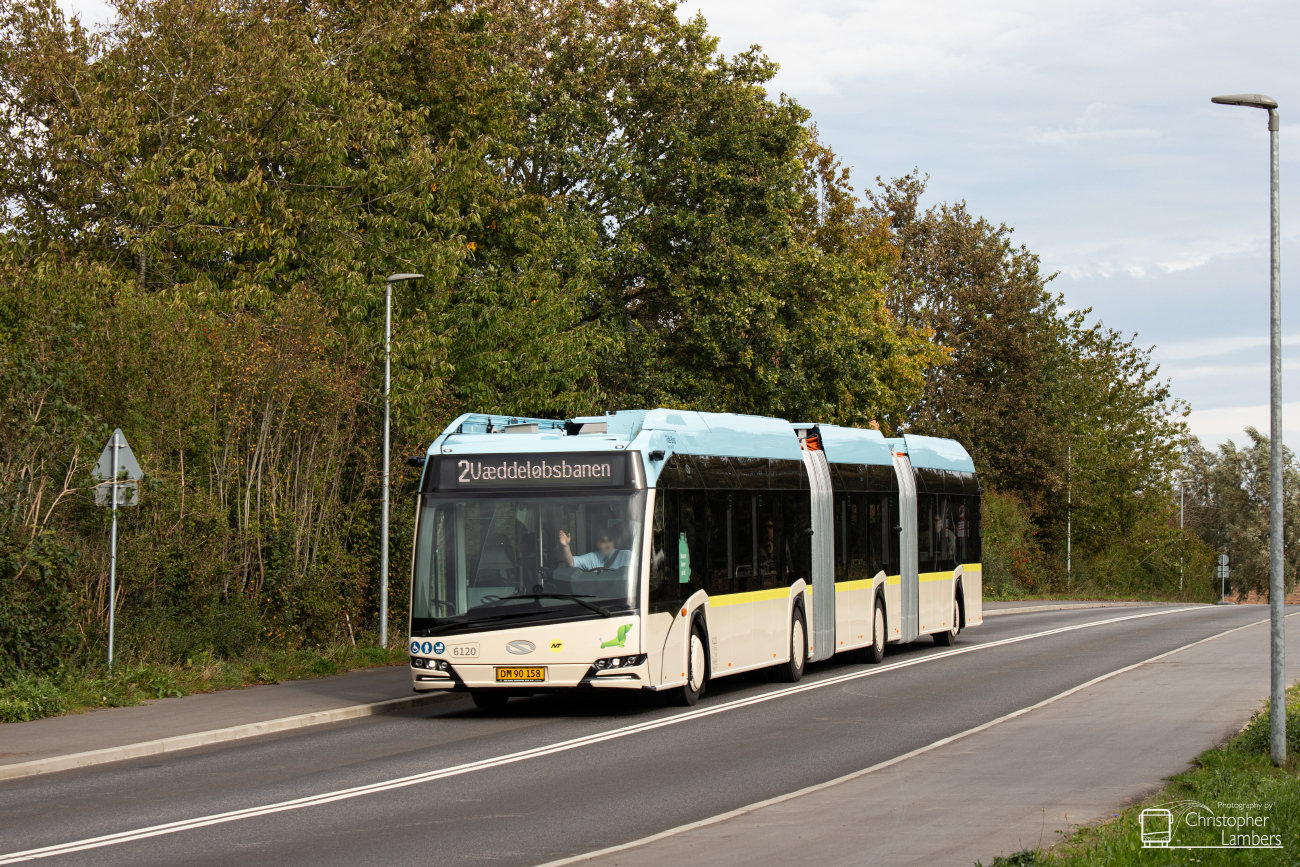 Aalborg, Solaris Urbino IV 24 electric MetroStyle № 6120