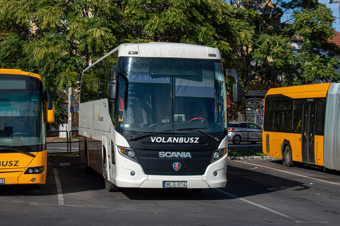 Budapešť, Scania Touring HD (Higer A80T) č. MLG-014