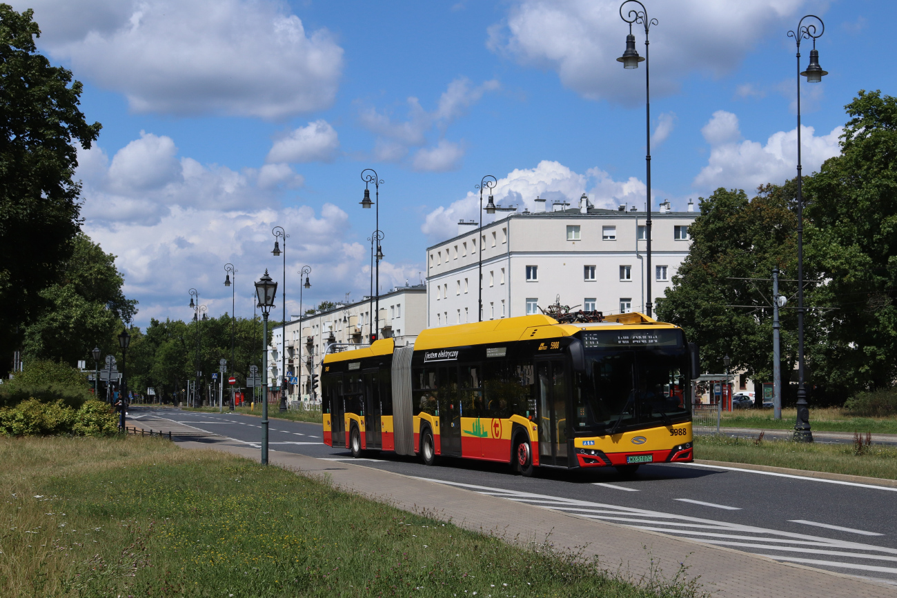 Warsaw, Solaris Urbino IV 18 electric № 5988