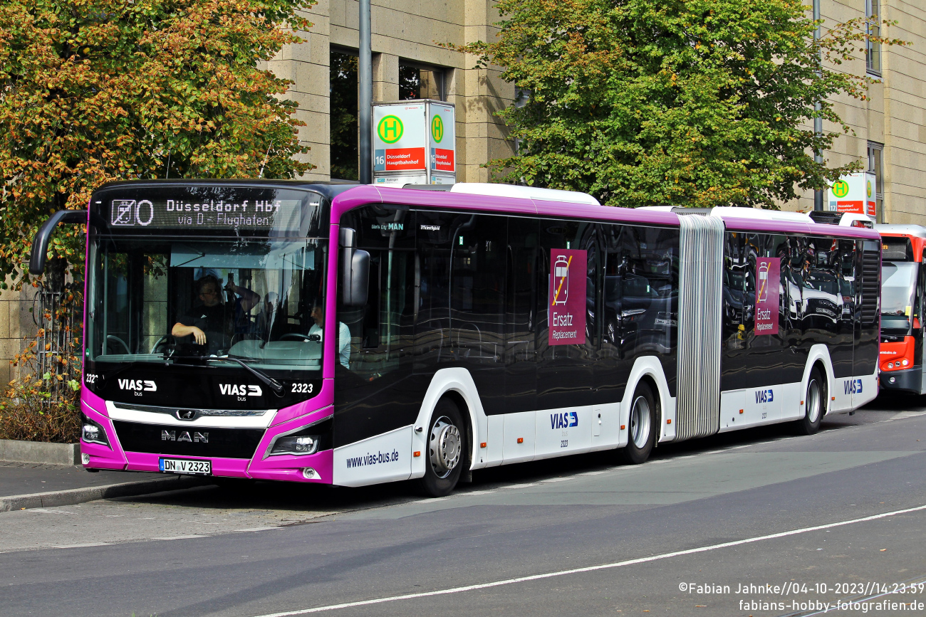 Düren, MAN 18C Lion's City NG360 EfficientHybrid # 2323