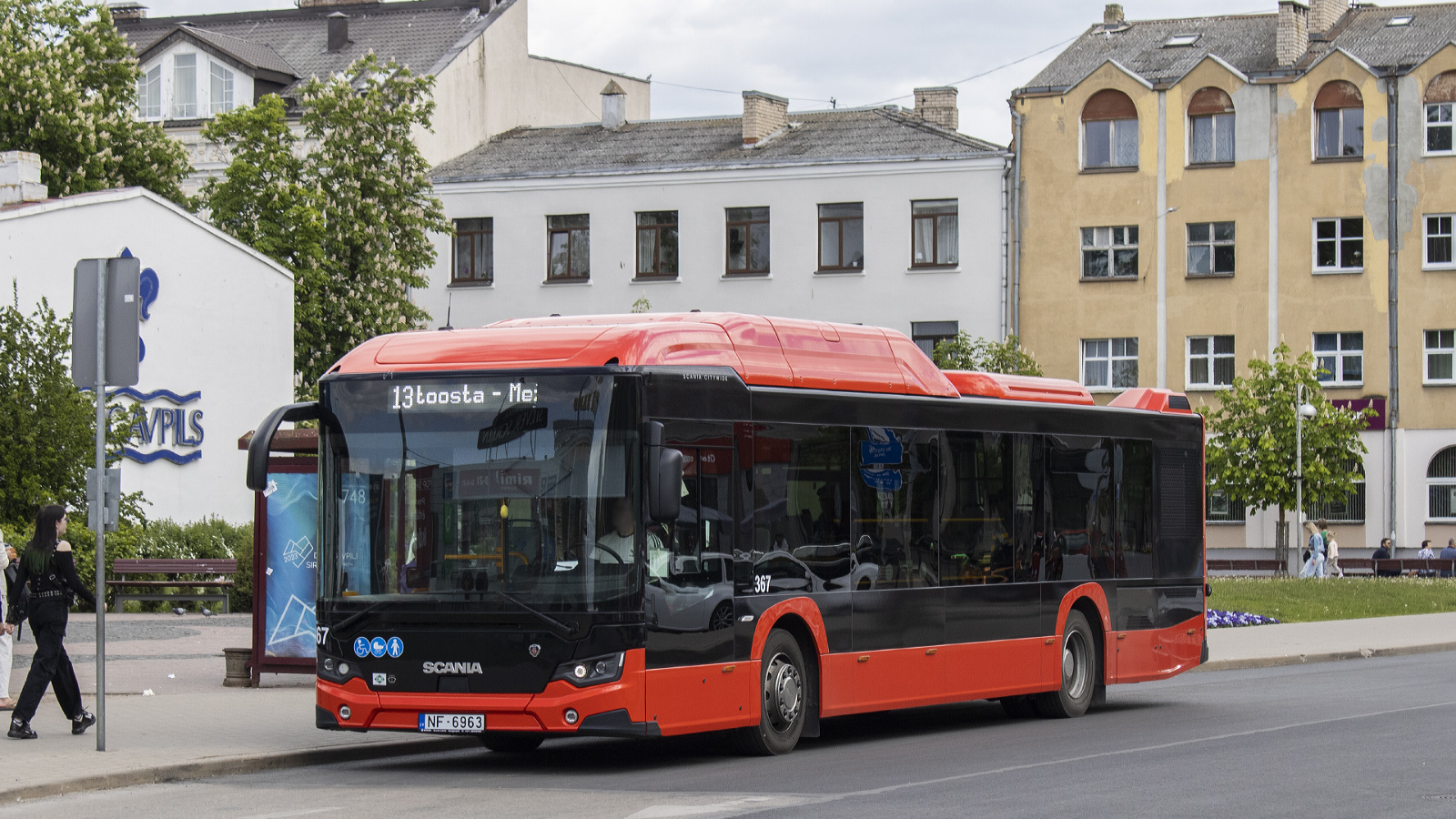 Daugavpils, Scania Citywide LF II 12M CNG № 367