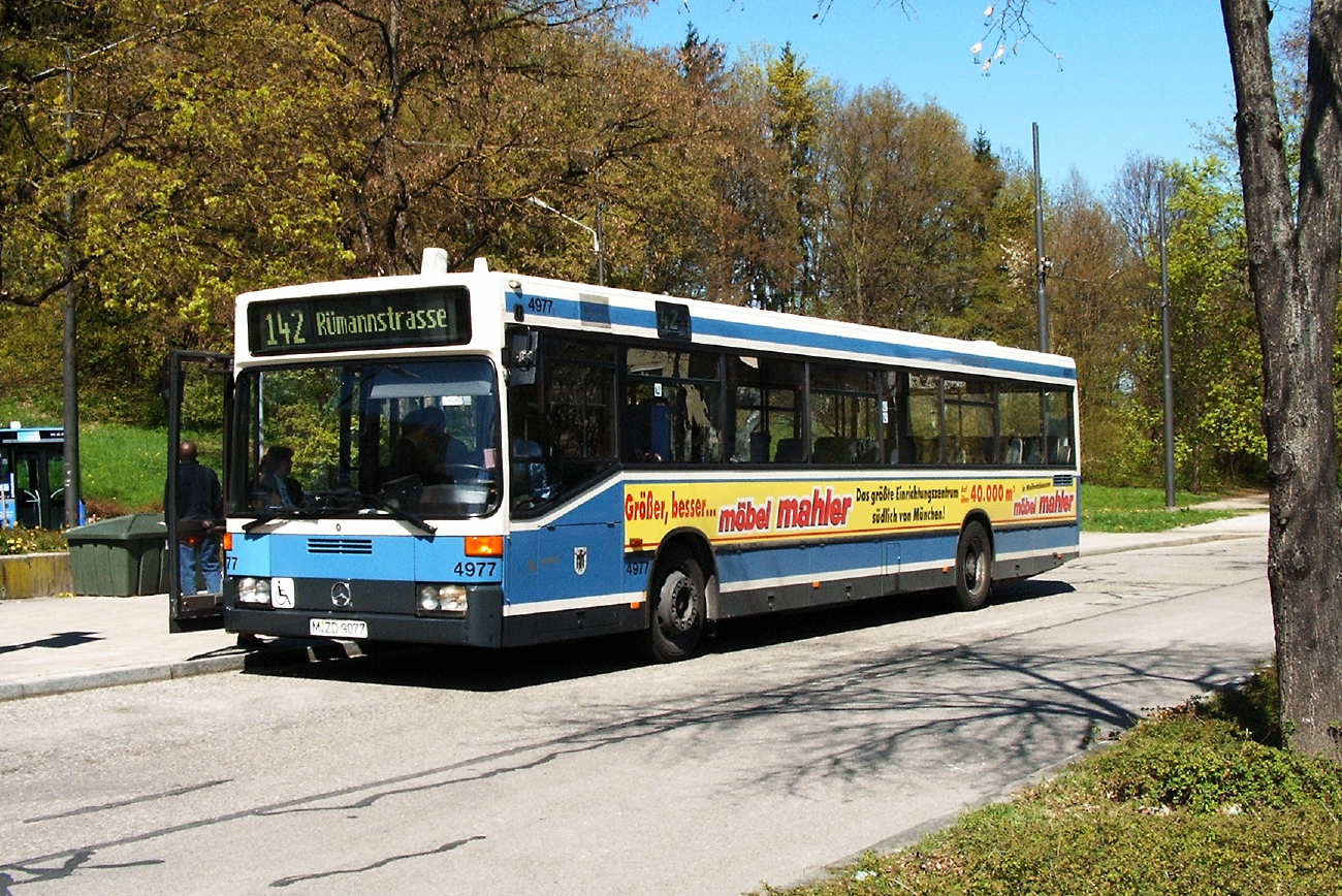 Munich, Mercedes-Benz O405N1.5 № 4977