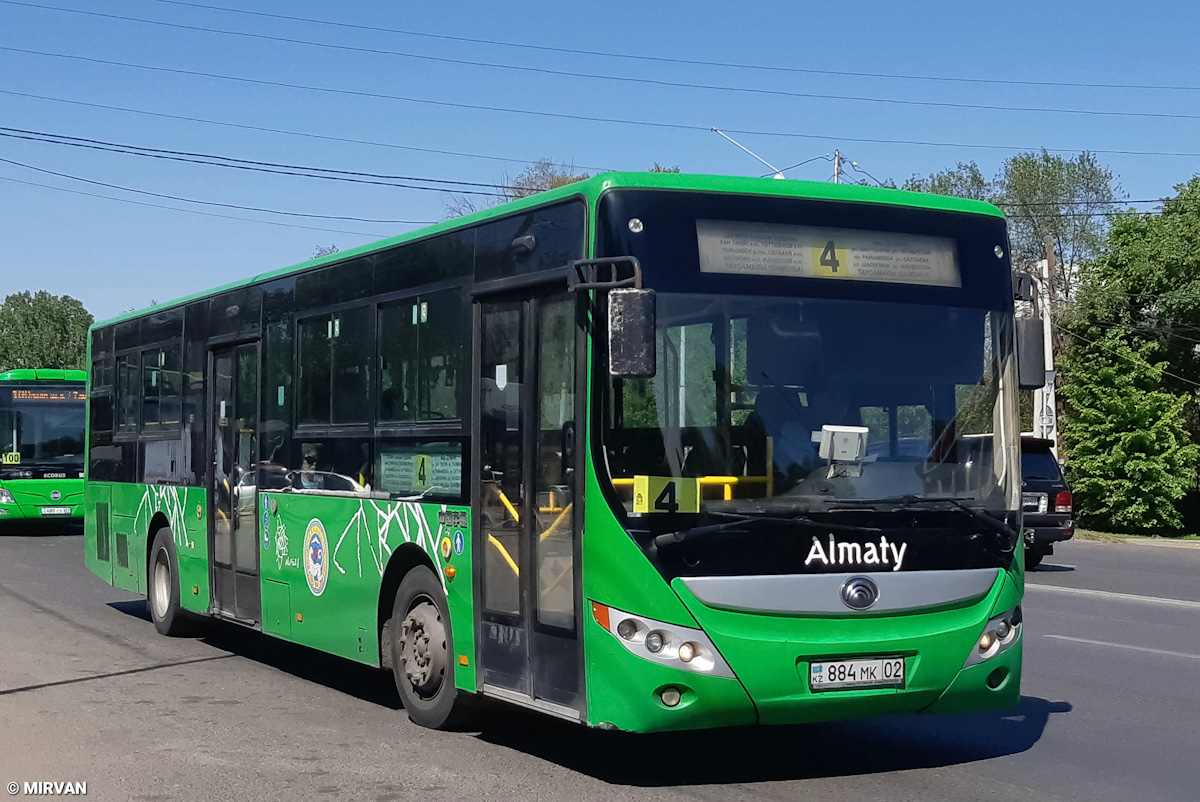 Almaty, Yutong ZK6118HGA č. 884 MK 02