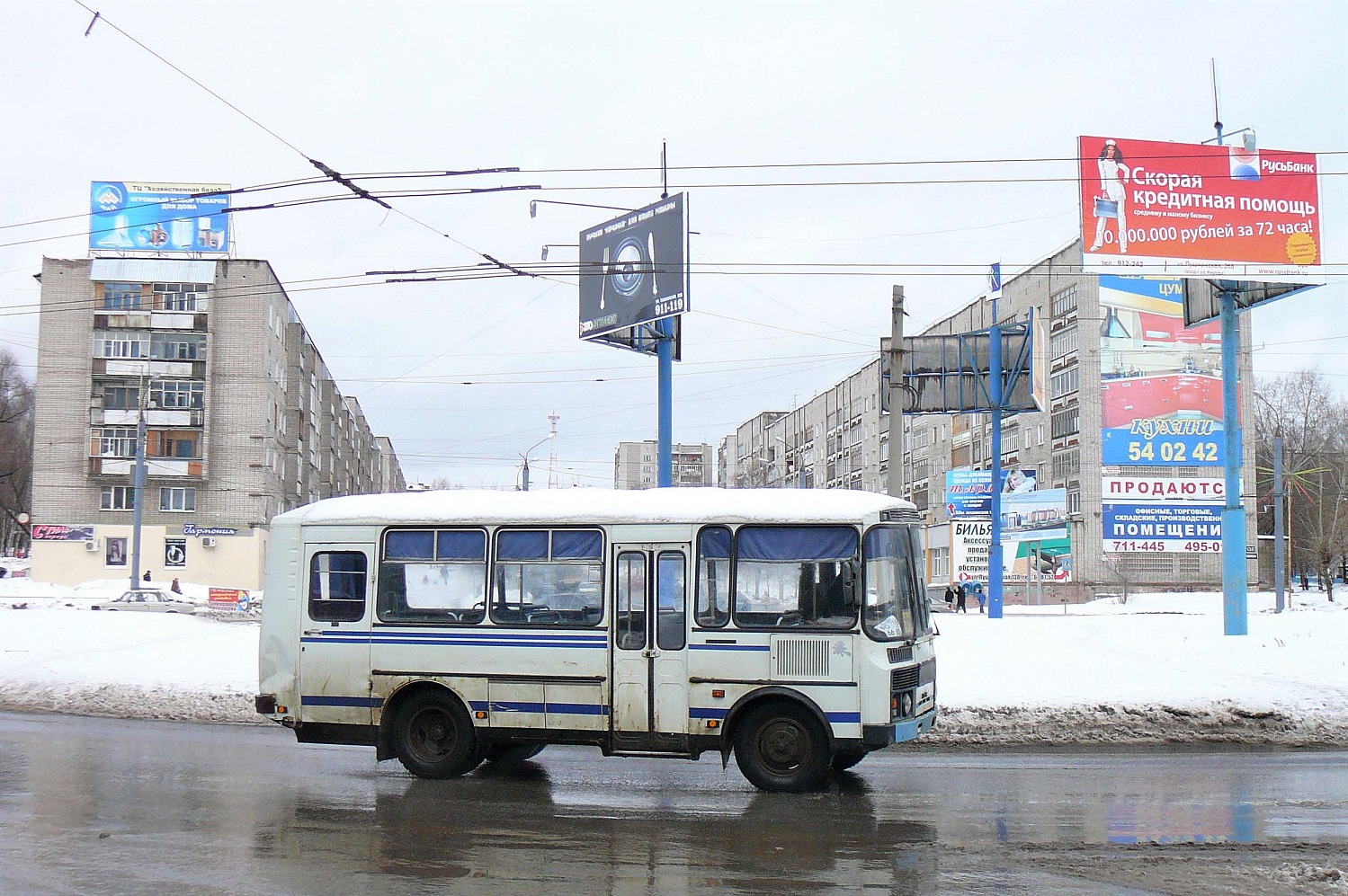 Izhevsk, PAZ-3205 # РО 6685 18