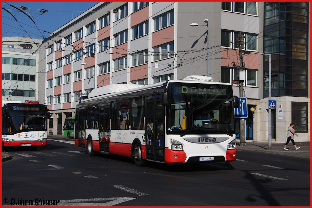 Ústí nad Labem, IVECO Urbanway 12M CNG # 71