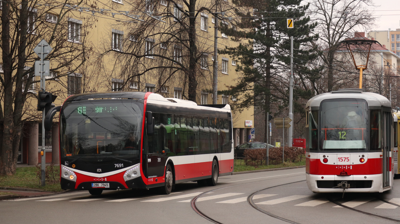 Brno, SOR NS 12 № 7691