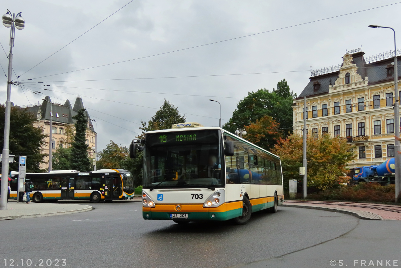 Liberec, Irisbus Citelis 12M № 703