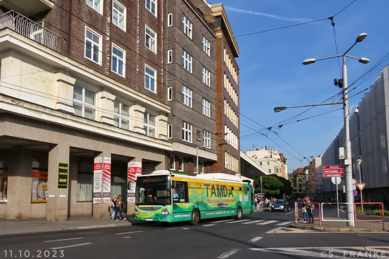 Ústí nad Labem, IVECO Urbanway 12M CNG # 76