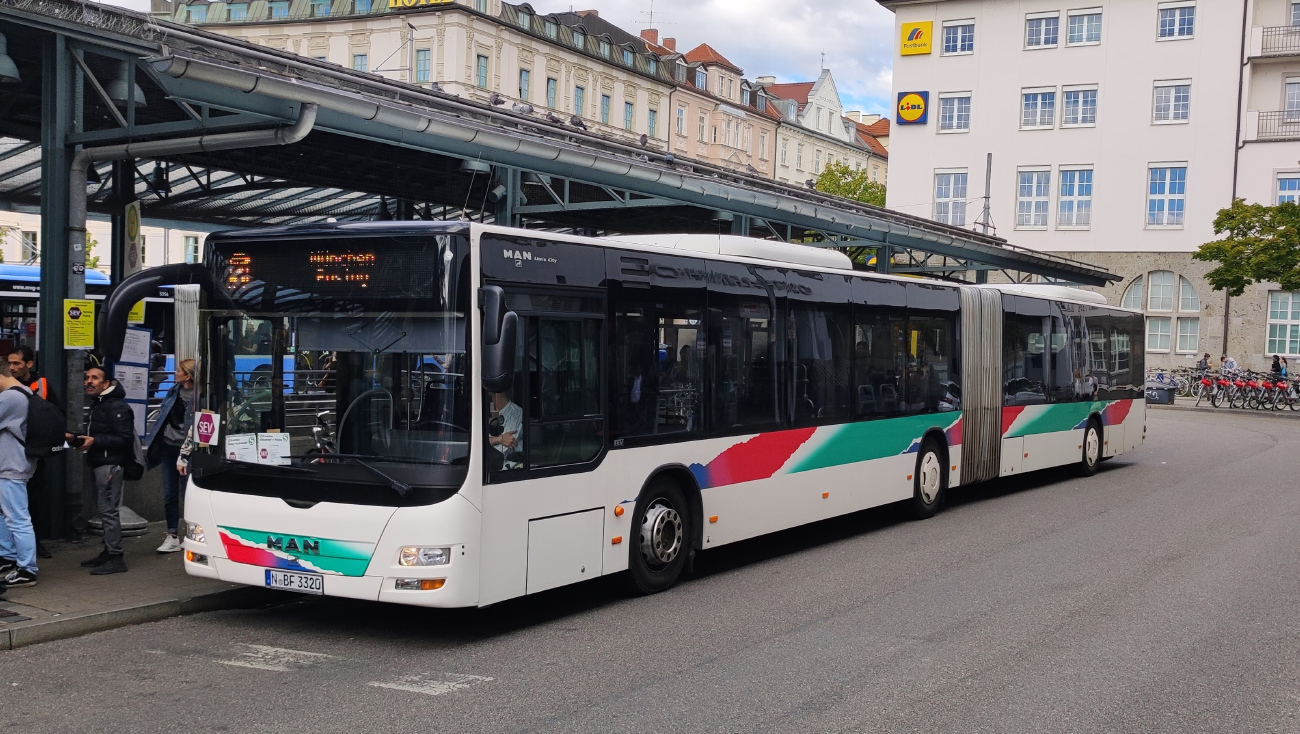 Nuremberg, MAN A23 Lion's City GL NG363 # N-BF 3320