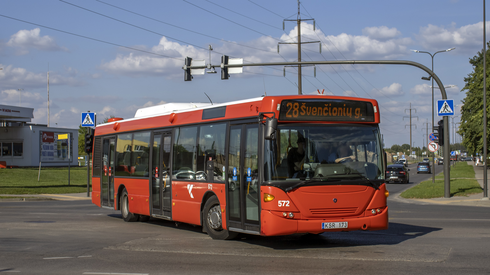 Kaunas, Scania OmniCity CN230UB 4x2EB č. 572