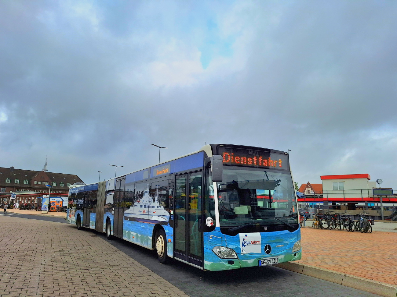 Nordfriesische Inseln, Mercedes-Benz Citaro C2 G # NF-SV 110