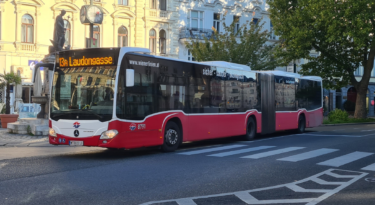 Wien, Mercedes-Benz Citaro C2 G Nr. 8791