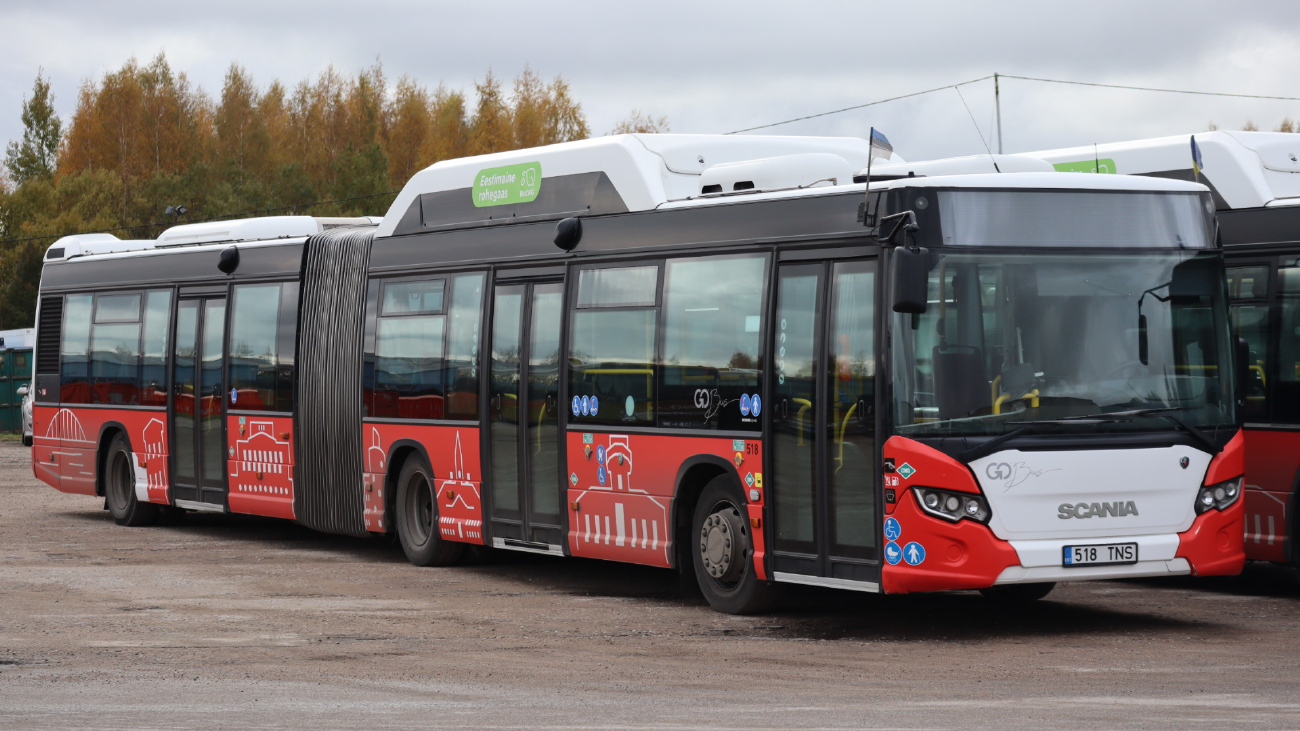 Тарту, Scania Citywide LFA CNG № 518