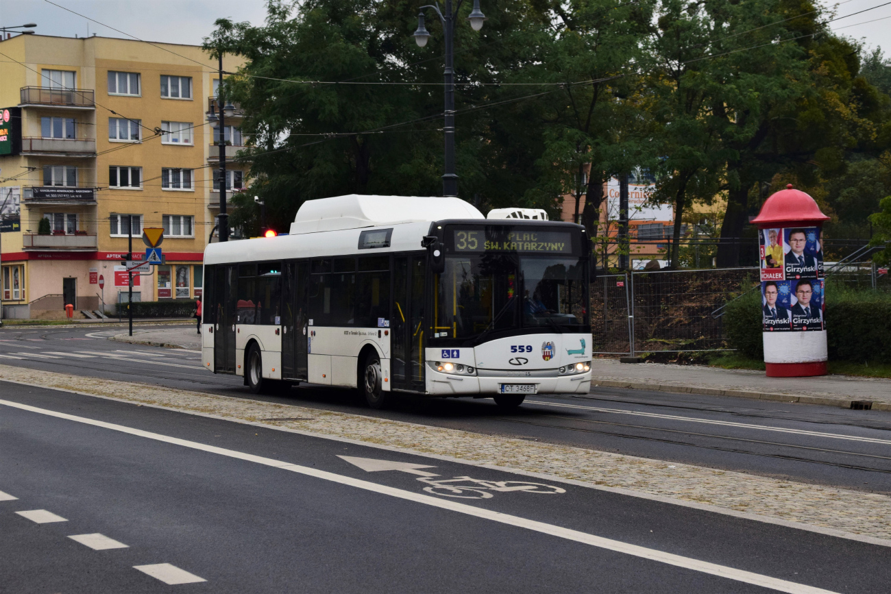 Toruń, Solaris Urbino III 12 CNG nr. 559