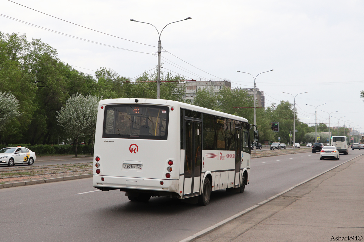 Krasnojarsk, PAZ-320414-04 "Vector" (EP) č. А 309 ОЕ 124