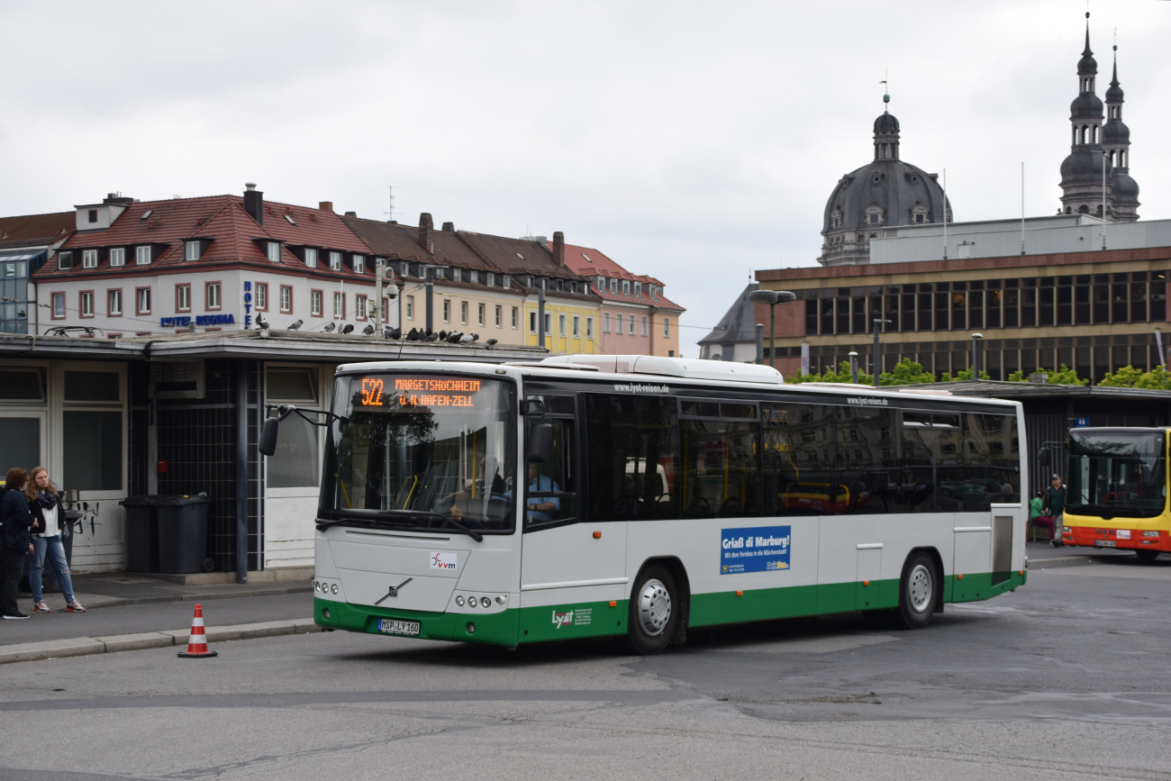 Karlstadt am Main, Volvo 8700LE nr. MSP-LY 160