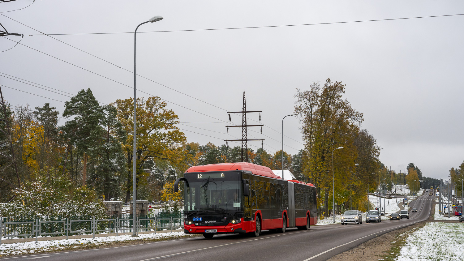 Daugavpils, Scania Citywide LFA II 18M CNG # 386