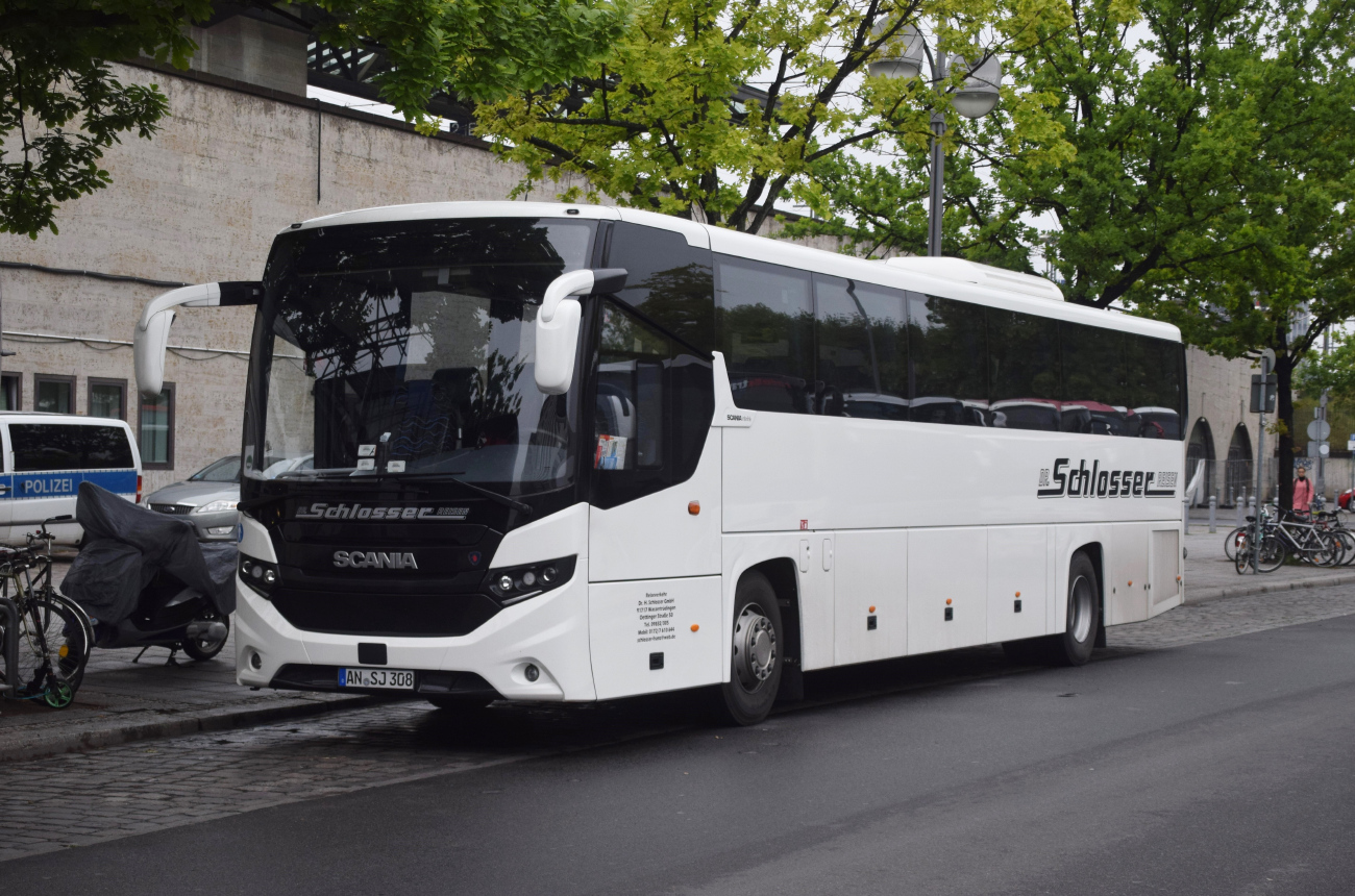Ansbach, Scania Touring HD 12,9 № AN-SJ 308