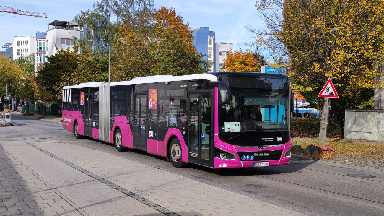 Nuremberg, MAN 18C Lion's City NG360 EfficientHybrid # N-EV 2388