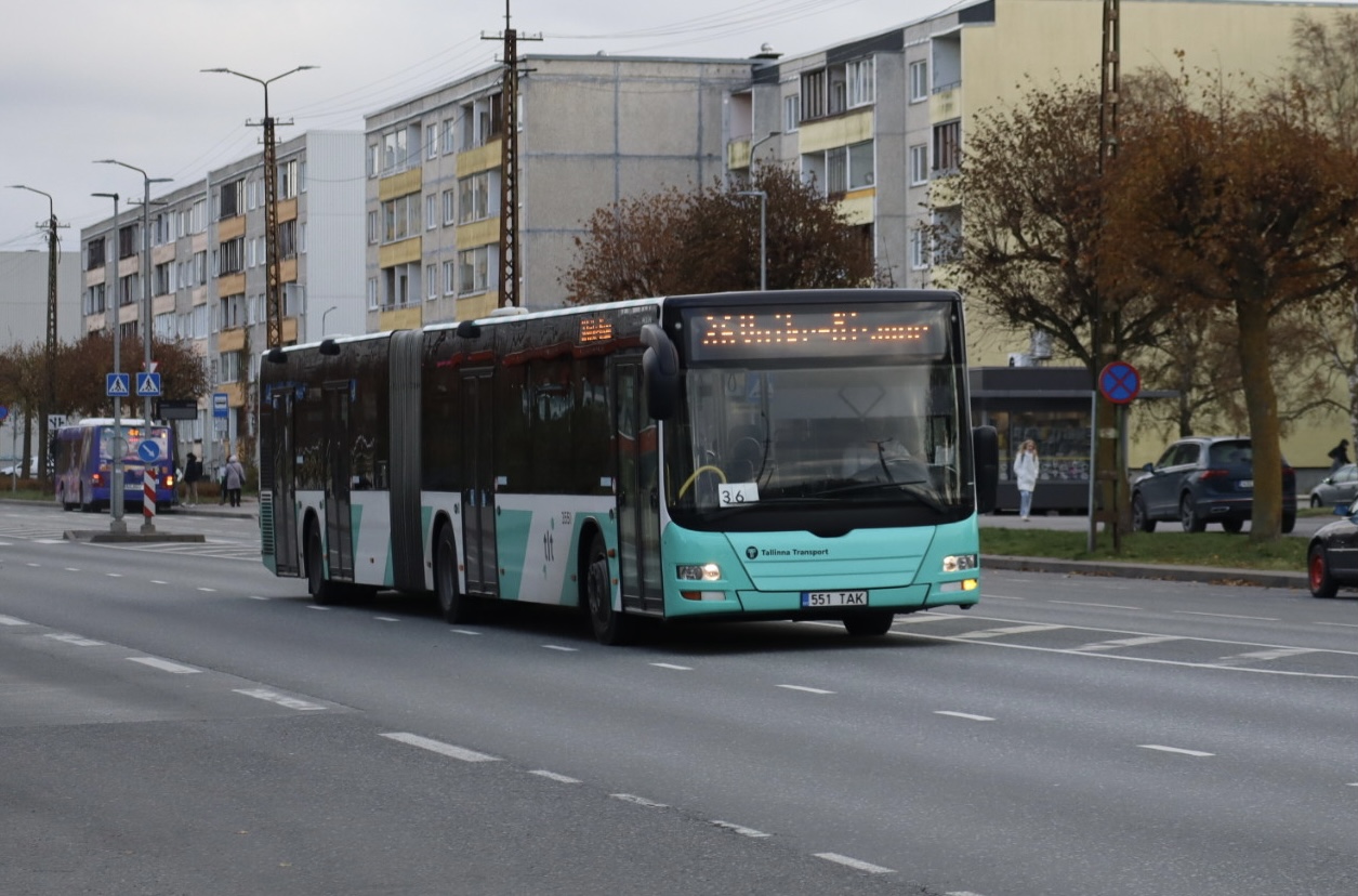 Tallinn, MAN A40 Lion's City GL NG323 # 3551