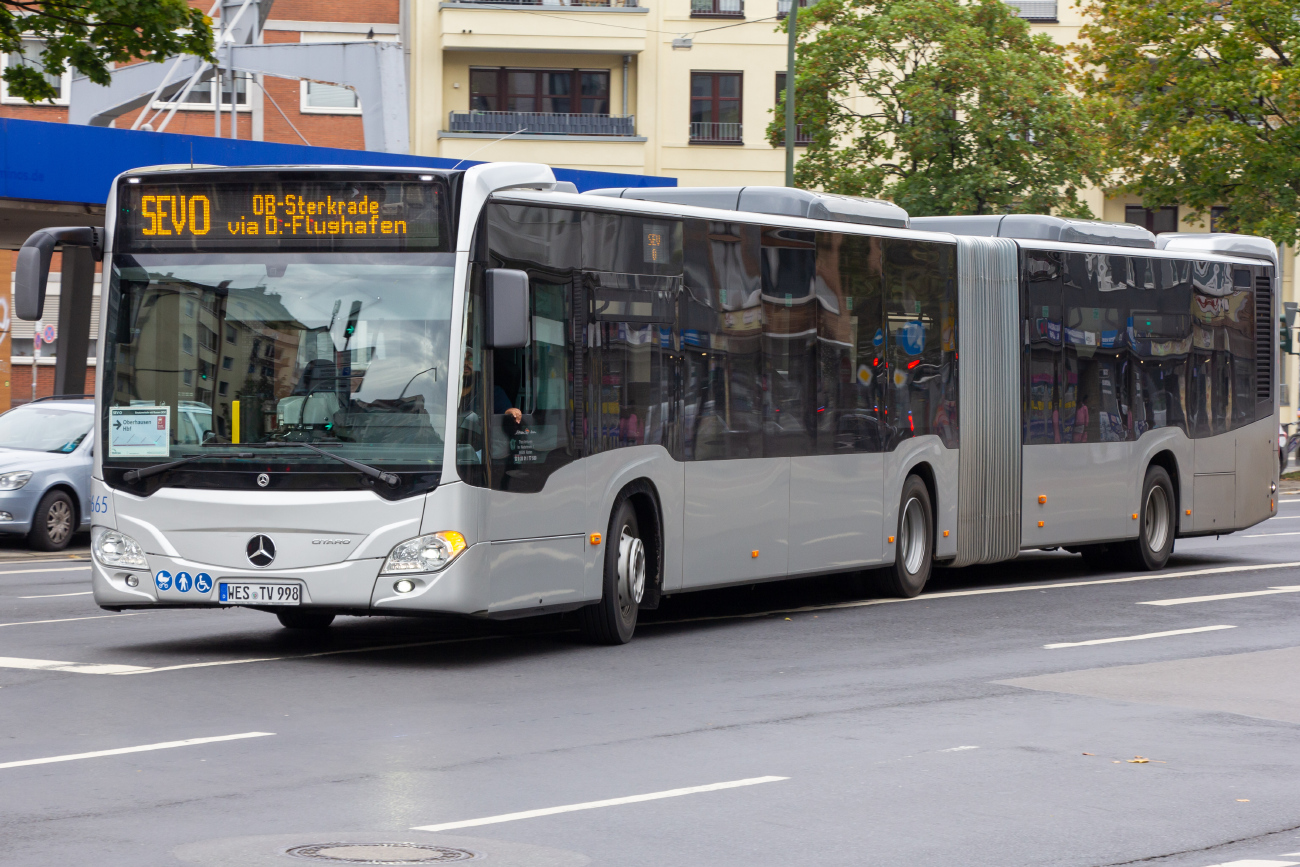 Wesel, Mercedes-Benz Citaro C2 G Hybrid # 9665