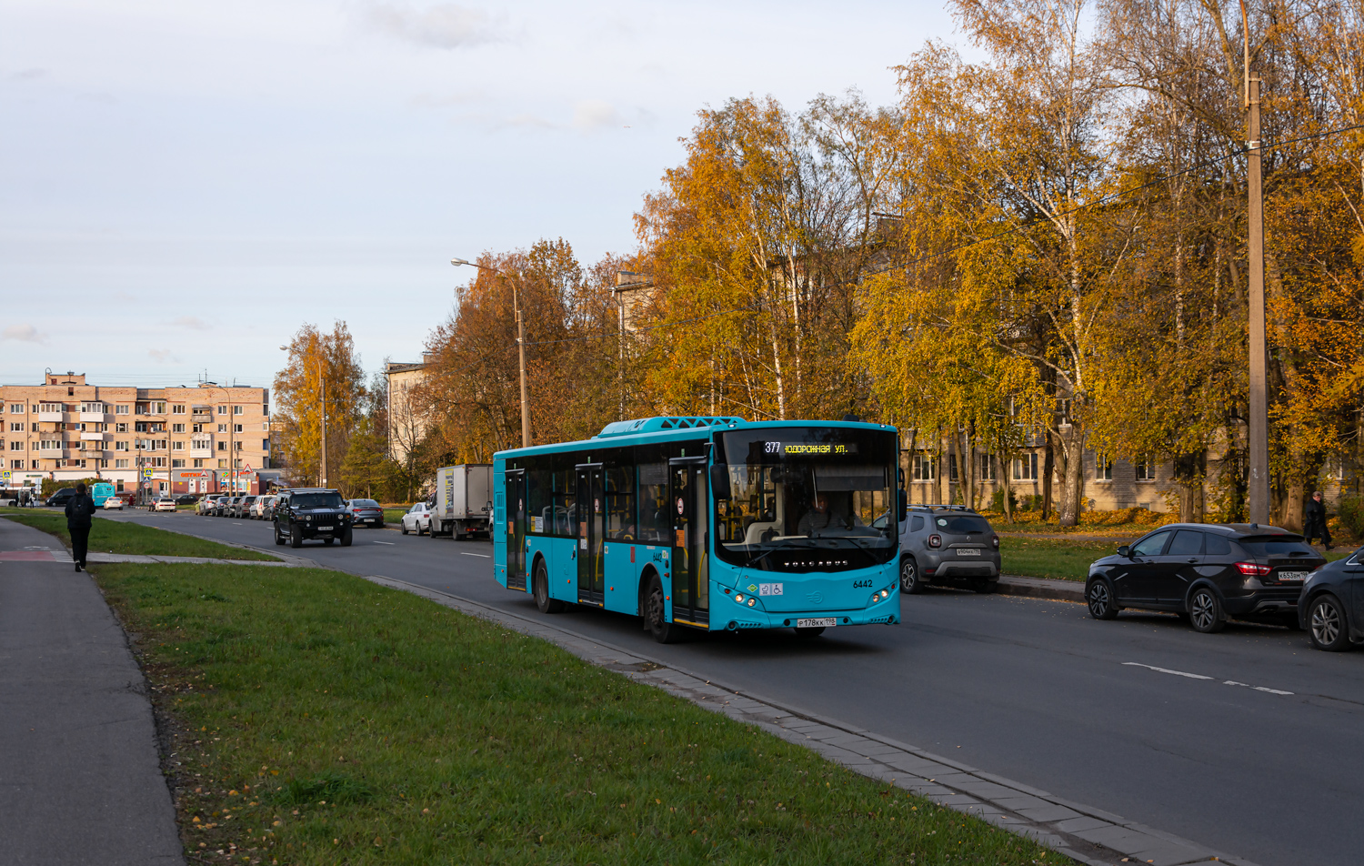 Saint Petersburg, Volgabus-5270.G2 (LNG) # 6442