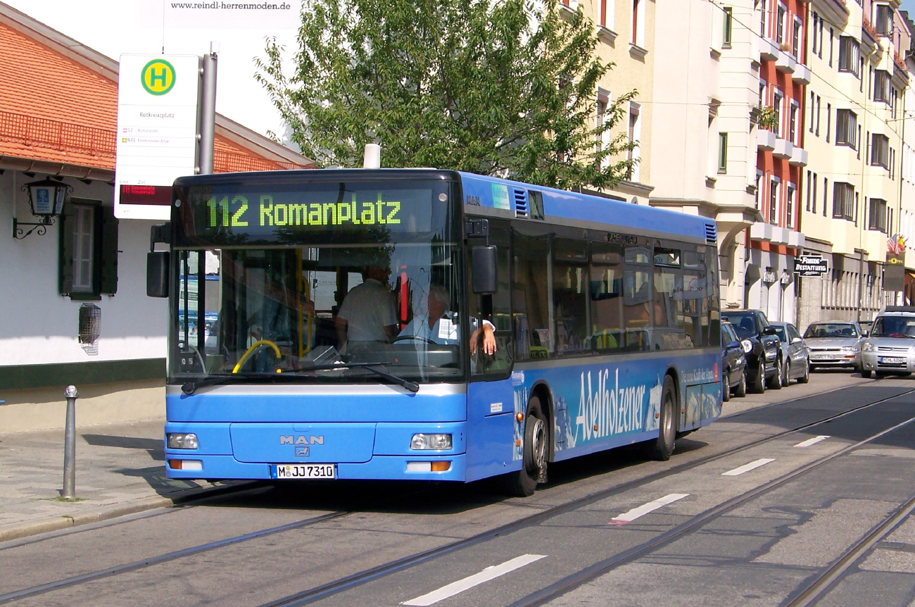 Мюнхен, MAN A21 NL283 № M-JJ 7310