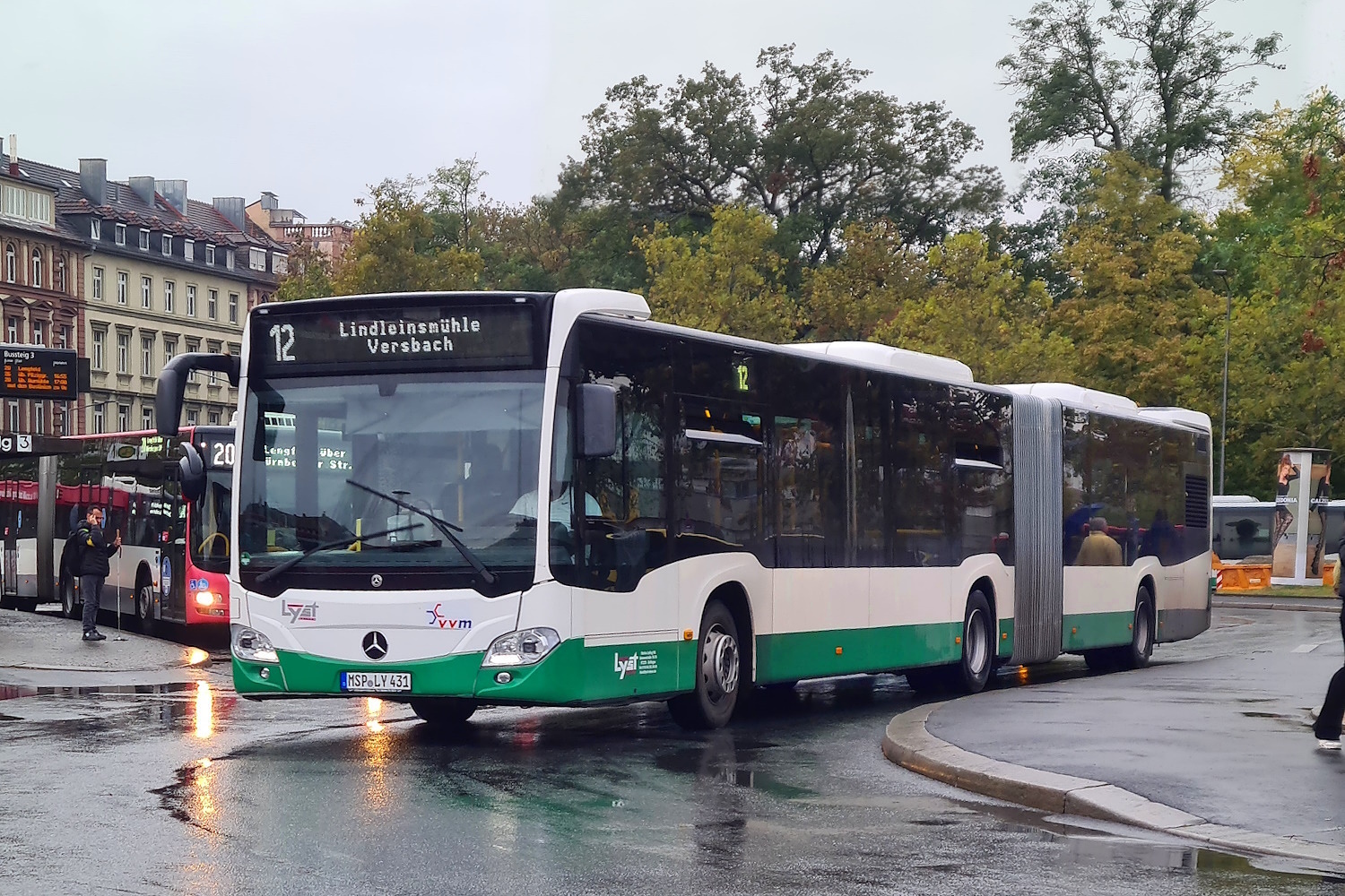 Karlstadt am Main, Mercedes-Benz Citaro C2 G # MSP-LY 431