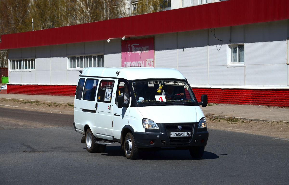 Zelenodlsk, GAZ-322132 No. В 760 РХ 116