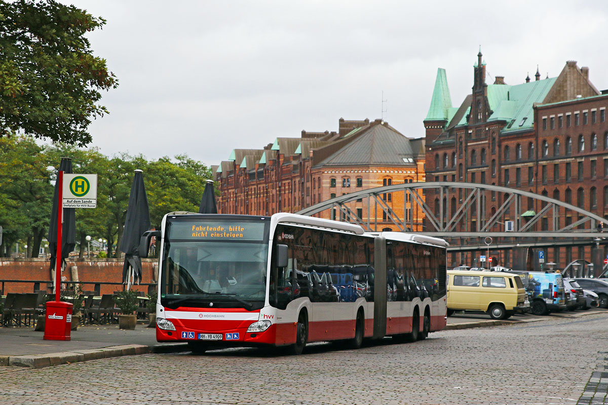 Hamburg, Mercedes-Benz Citaro C2 GL CapaCity L # 4909