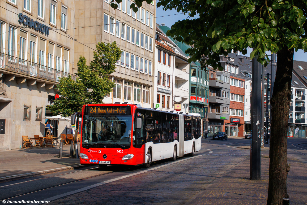 Bremen, Mercedes-Benz Citaro C2 G Hybrid # 4620