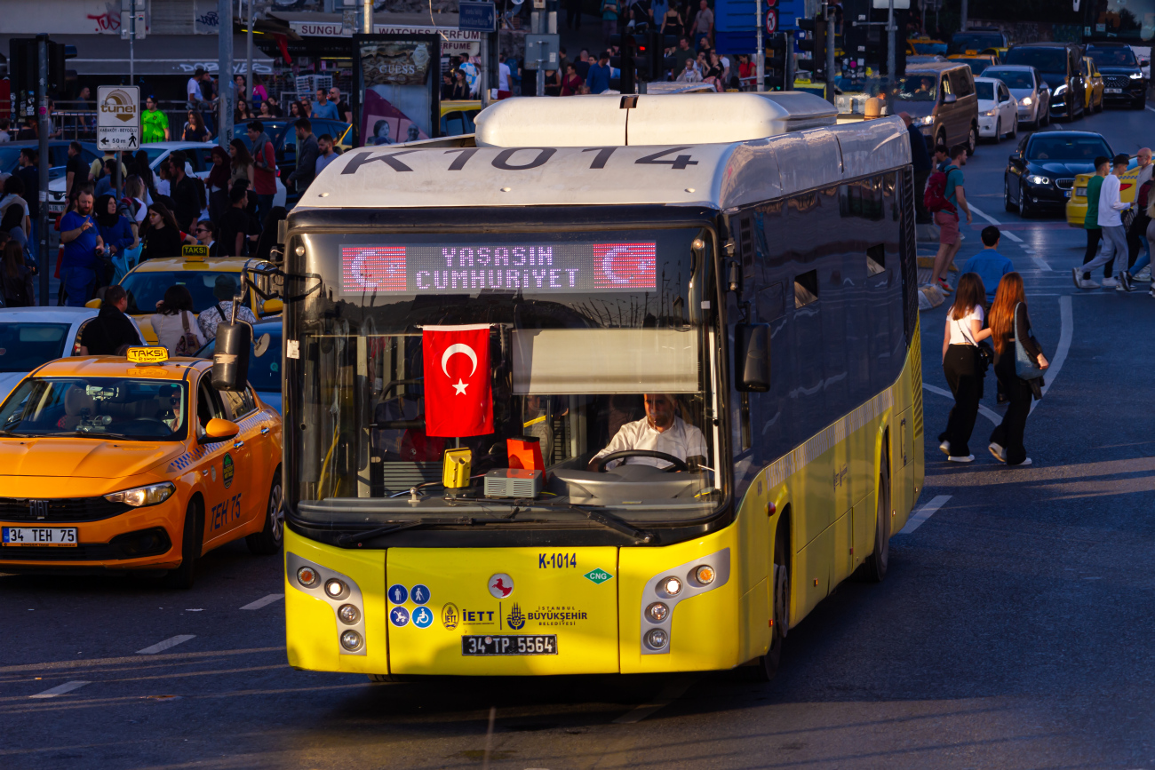 Istanbul, BredaMenariniBus Avancity+ L CNG № K1014