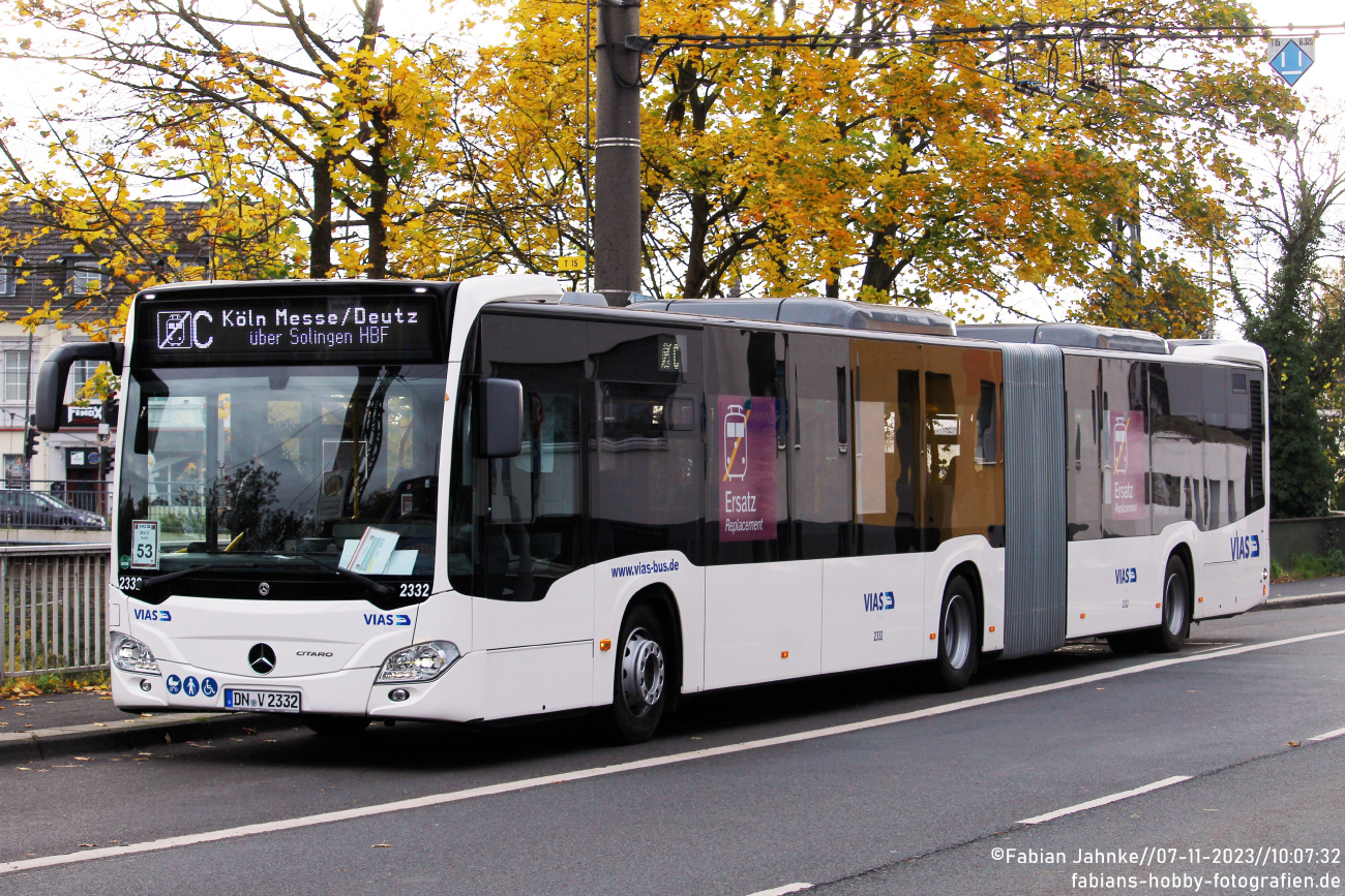 Düren, Mercedes-Benz Citaro C2 G # 2332