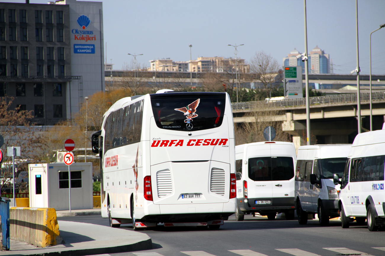 Şanlıurfa, Mercedes-Benz Travego III 16SHD M/2 (Türk) # 63 AAV 777