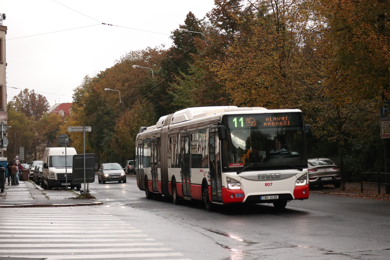 Ústí nad Labem, IVECO Urbanway 18M CNG No. 807