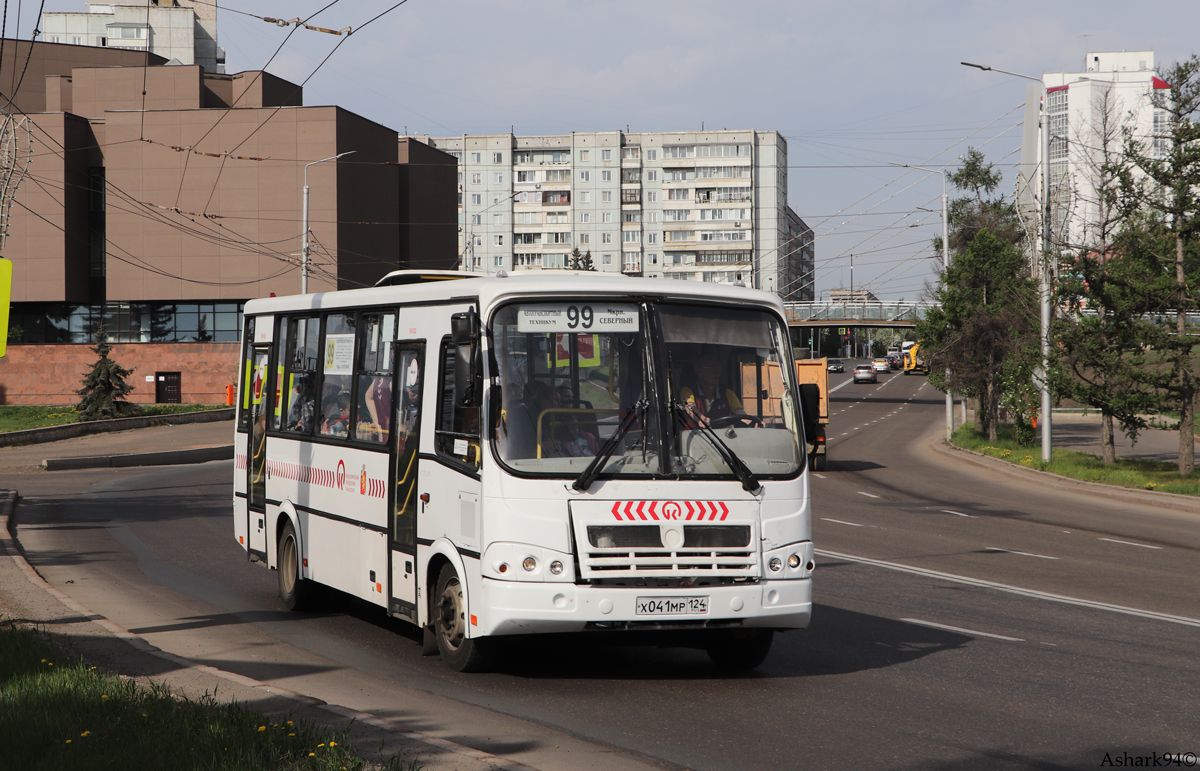 Krasnoyarsk, PAZ-320412-05 (3204CE, CR) # Х 041 МР 124