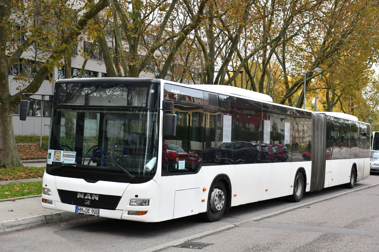 Hameln, MAN A23 Lion's City G NG353 nr. HM-DE 900; Freiburg im Breisgau — SEV Rheintalbahn