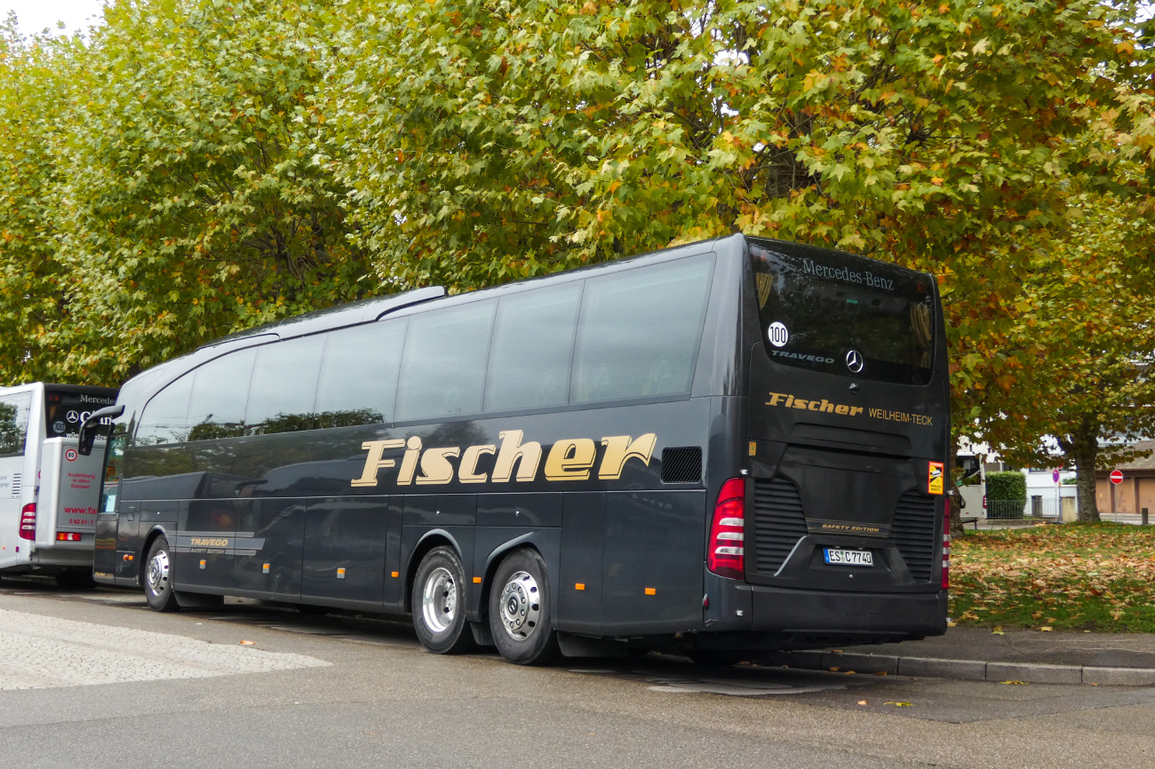 Esslingen am Neckar, Mercedes-Benz Travego O580-16RHD M # 40; Offenburg — Busse zur Chrysanthema Lahr