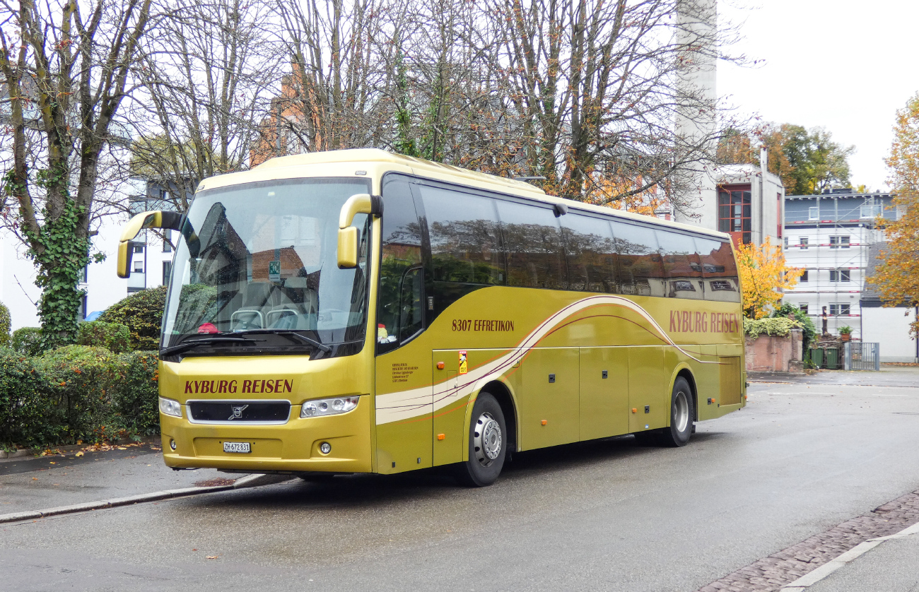 Zurich, Volvo 9700H NG # ZH 672831; Lahr/Schwarzwald — Busse zur Chrysanthema Lahr