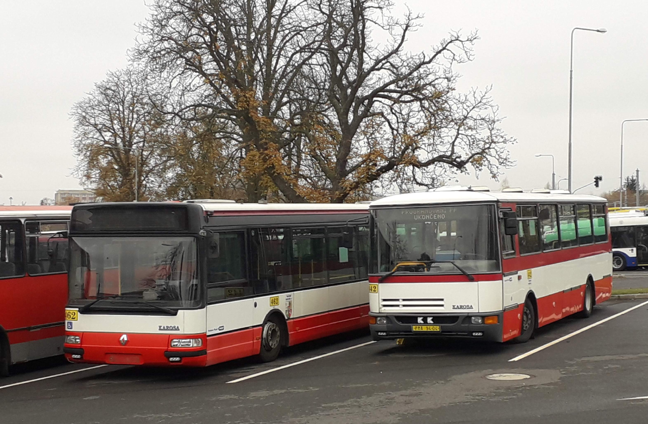 Pilsen, Karosa Citybus 12M.2070 (Renault) č. 462; Pilsen, Karosa B931.1675 č. 442
