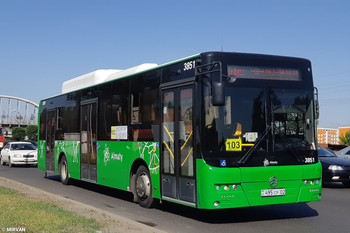 Almaty, Golden Dragon XML6125CN # 3851