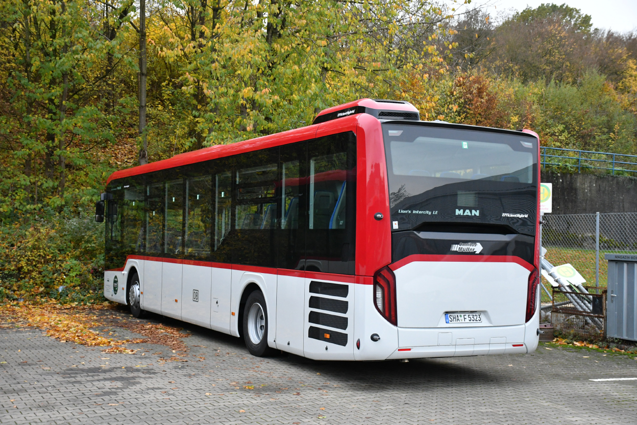 Швебиш-Халль, MAN 42C Lion's Intercity Ü LE330 EfficientHybrid № 5323