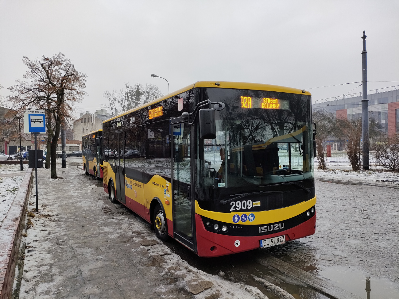 Łódź, Anadolu Isuzu NovoCiti Life # 2909