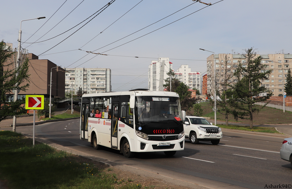 Krasnoyarsk, PAZ-320435-04 "Vector Next" (3204ND, 3204NS) No. Е 790 ОС 124
