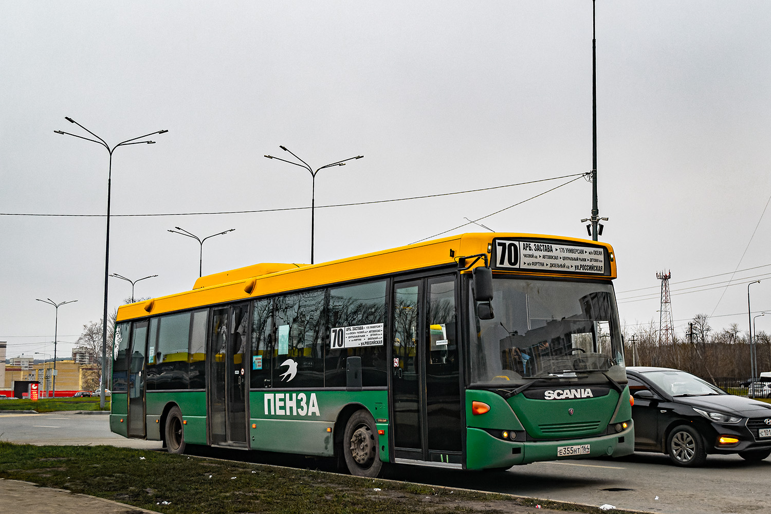 Penza, Scania OmniLink CK95UB 4x2LB # Е 355 НТ 164